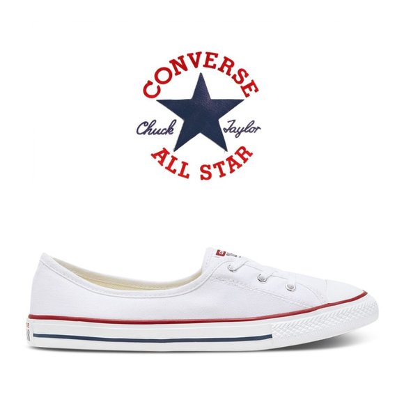 Chuck Taylor All Star Ballet Slip-Ons - Size 8